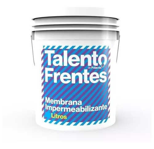 Pintura Membrana Frentes Impermeabilizante Talento 20l 