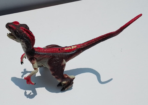 Dinosaurio Jurassic Park 3 Alpha Velociraptor Re-ak-a-tak (Usado)