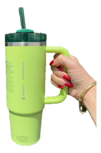 Termo Starbucks X Stanley. Original 30 Oz .verde Lima Verde Lima