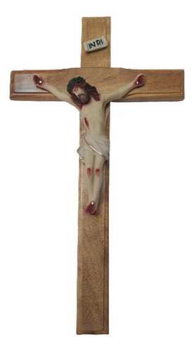 Imagem De Cristo Crucifixo 45 Cm Resina Crucificado