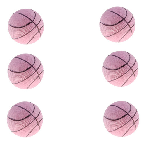 Imagen 2 de 7 de 6 Unidades Mini Pelotas De Baloncesto Hinchable Bolas De