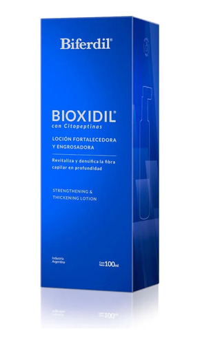 Loción Biferdil Bioxidil Para La Caída Del Cabello X100ml