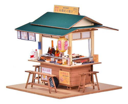 Kit De Casa De Bonecas Em Miniatura, Casa De Bonecas De