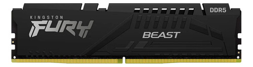 Memoria Ram Kingston Fury Beast Ddr5, 6000mhz, 32gb Xmp/expo