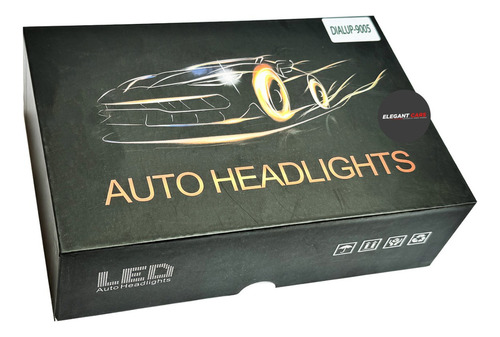 Kit Focos Led 9005 Proyector Mini Lupa Premiun