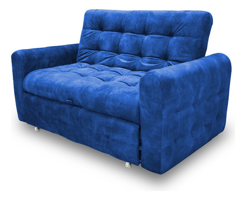 Sofacama Roma Azul Poliester 