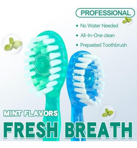 5 En 1 Mini Cepillo De Dientes Y Hilo Dental