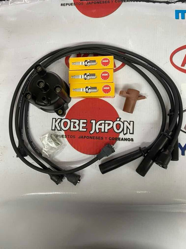 Kit Cables Bujías Tapa Distribuidor Japon Daihatsu Cuore 90-