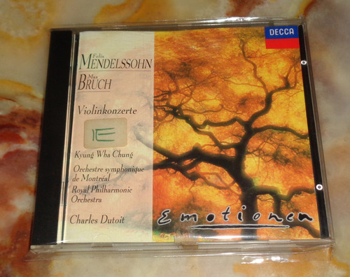 Mendelssohn / Bruch - Konzert Fur Violine - Cd Germany