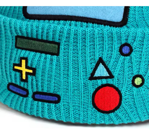 Mochila Hora De Aventura Bimo 36x29x9 Cm + Gorro Bimo Conjunto Escuela Equipaje Útiles Maleta Bag Bolsa Bagpack Finn Jake Adventure Time