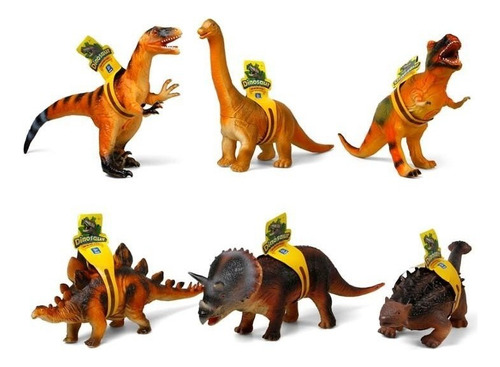 Dinosaurios  Grandes X  6  Unidades 