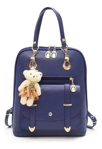 Bolso De Mujer Mochila Estilo Coreano Bolso Colgante De Oso