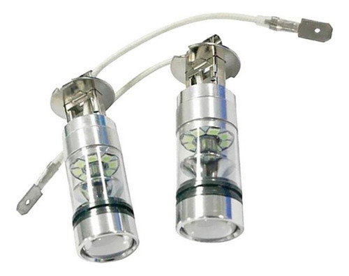 . 2 Pack Projector Fog Lights H3 100w 2323 Led