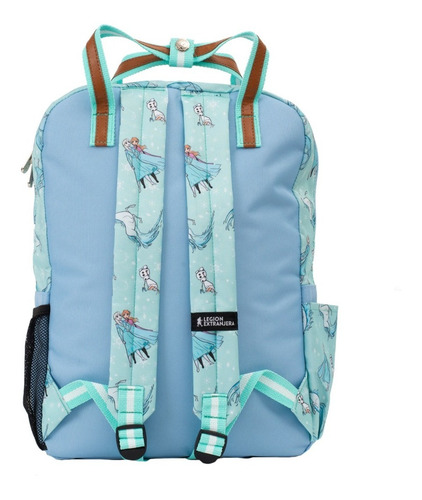 Imagen 4 de 4 de Mochila Bart Frozen Aqua Escolar