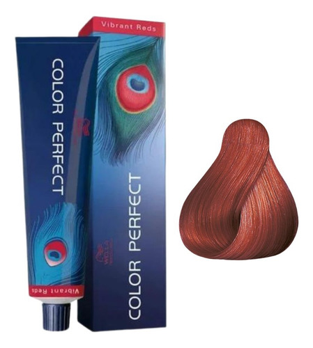 Tinte Wella Color Perfect 7/34 Para Cabello 7/34