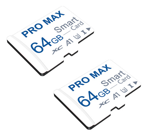 Paquete Pro Max-2 De Tarjetas De Memoria De 64 Gb Con Adapta