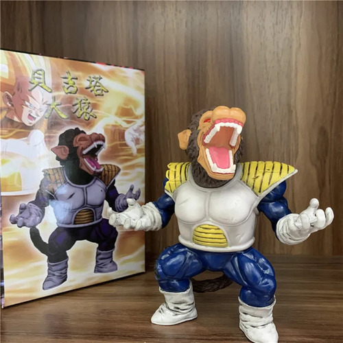 Figura Do Macaco Rugindo De Dragon Ball Vegeta, Boneca Goril