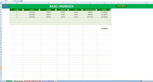 Sistema Contable De Ingresos Egresos Base De Datos Versión 2