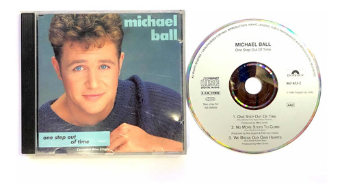 Michael Ball - One Step Out Of Time - Single Cd Original