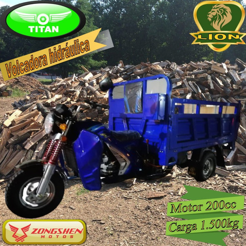 Triciclo De Carga Con Volcadora Hidraulica 1.5ton 200cc 0km
