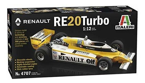 Italeri 4707s 1:12 Renault Re 20 Turbo, Construcción De Maqu