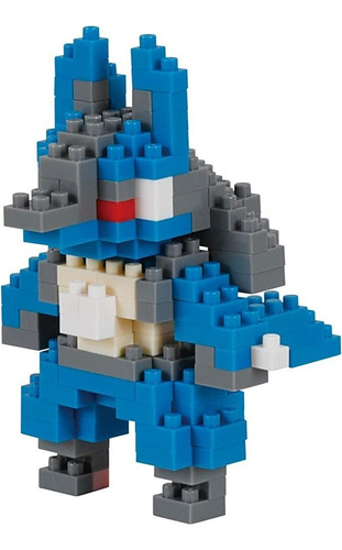 Nanoblock Kawada Nbpm_068 Pokemon Lucario