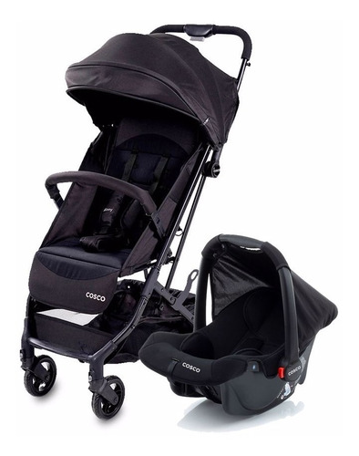 Travel System Minny 3.0 Duo Cosco 0 A 15 Kg Preto Absoluto