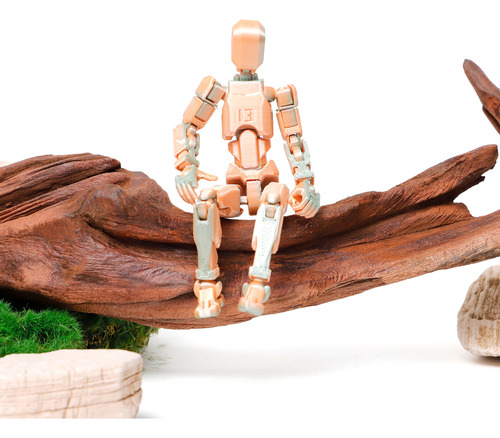 Figura Acción T13,juguetes Robot Multiarticulado Impreso3d