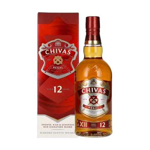 Whisky Chivas Regal 12 Años Litro Original 