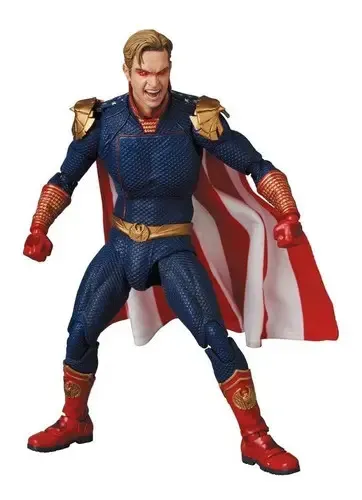 Boneco Articulado Homelander The Boys 30 Pontos Medicom Toy Mafex