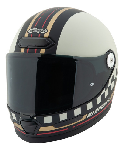 Casco Integral Joe Rocket Rkt 180 Classic 92 Ece 2206 Beige Lisa M