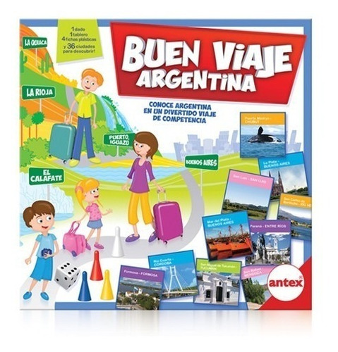 Buen Viaje Argentina Juego De Mesa Educativo .. En Magimundo