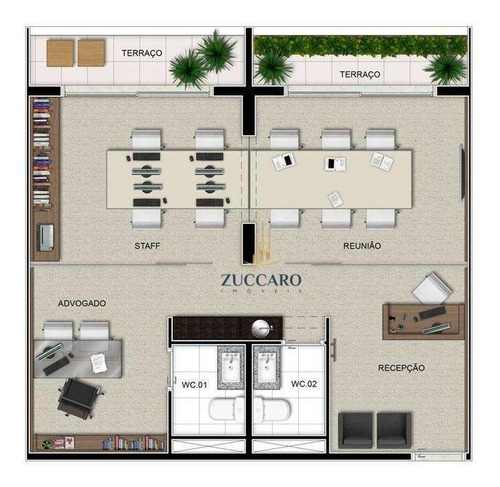 Sala À Venda, 54 M² Por R$ 500.000,00 - Centro - Guarulhos/sp - Sa0659