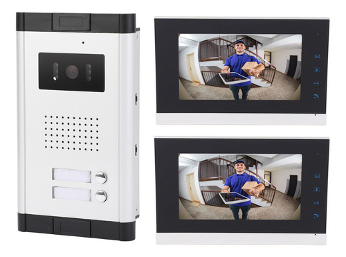 Sistema De Videoportero Con Cable, Intercomunicador, Visión