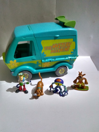Brinquedo Furgão Máquina De Mistério Escooby Doo Azul-celeste (Usado)
