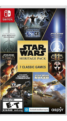 Juego Star Wars Heritage Pack Nintendo Switch Media Física