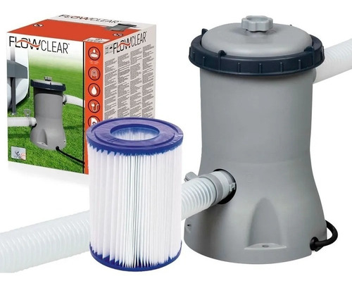 Imagen 2 de 3 de Bestway Filtro Pileta Bomba Filtrante Hasta 14300l 58383