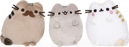 Set De Peluches Familia Pusheen Mama Y Papa Pusheen Cat Gund