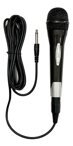 Micrófono Alámbrico Dinámico Unidireccional 3 M De Cable  (Reacondicionado)