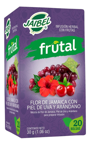 Aromatica Jaibel Flor De Jamaica  X20 Sobres