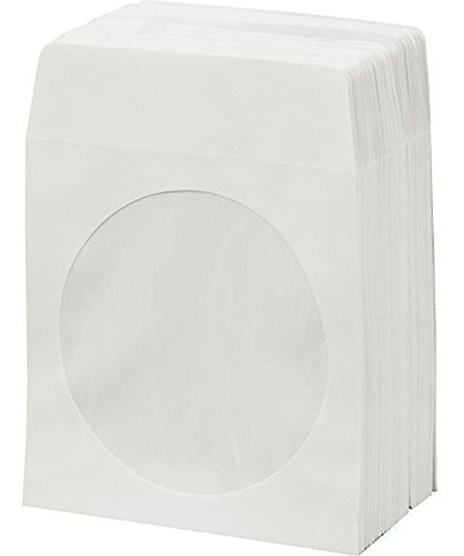 Aceplus 1000 Pieces White Paper Cd Dvd Sleeves Sobres De Sob