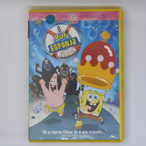 Dvd Bob Esponja: O Filme Filmes Em Dvd (Usado)