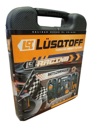 Set Juego Caja De Herramientas Lusqtoff 129 Piez Rally Pinza