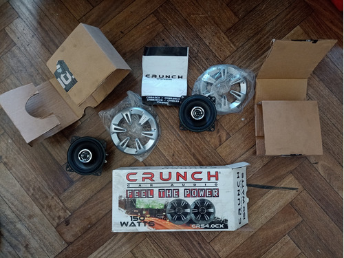 Parlantes Crunch Cs4.0cx 4  Coaxial Auto/camioneta