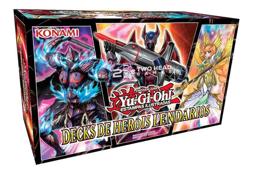 Yugioh Decks De Herois Lendarios Legendary Hero Portugues