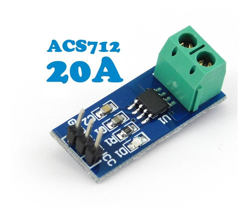 Sensor De Corriente Acs712 20a