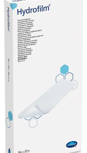 Curativo Hydrofilm Transparent Hartmann 10x25cm - 5 Unidades