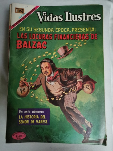 Cómic Vidas Ilustres Balzac Su Segunda Época