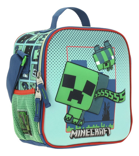 Lonchera Escolar Chenson Minecraft Bliper Mc66008-9