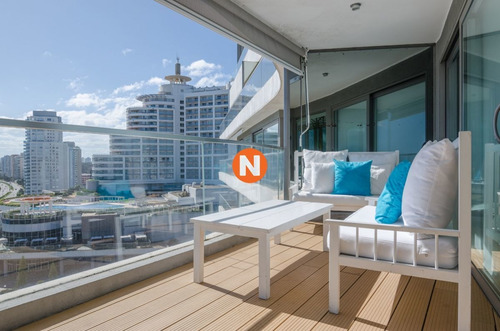 Imagen 10 de 28 de Apartamento En Venta Y Alquiler, Mansa, Punta Del Este, 3 Dormitorios. - Punta Del Este Mansa